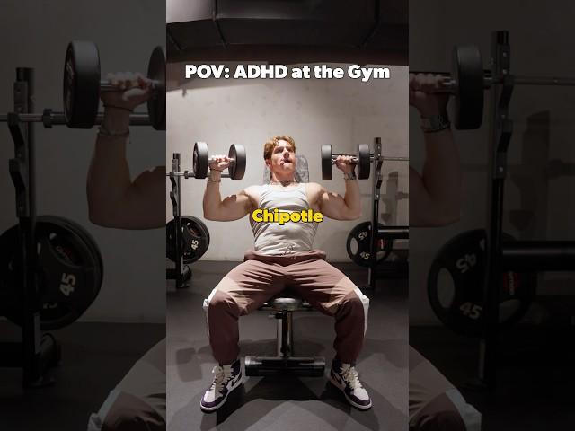 Real  #gymtok #gymhumor #fitnesshumor #adhd #adhdbrain #gymrelatable #gymmemes #liftingmemes