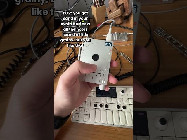 bro made walking on the beat vibes #synth #musicproducer #electrosound #beats #music #sounddesign