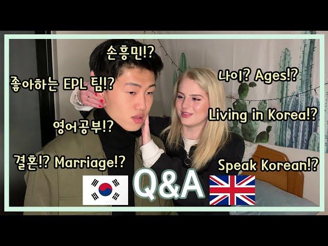 [AMWF]Q&A with my boyfriend | Dating in Korea | 194cm !? (6'4!?) | Marriage!? | Language Barrier?