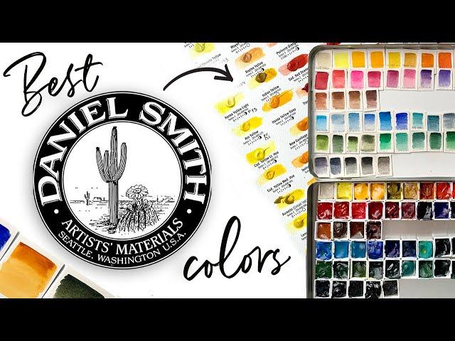 The 10 BEST Daniel Smith watercolor colors