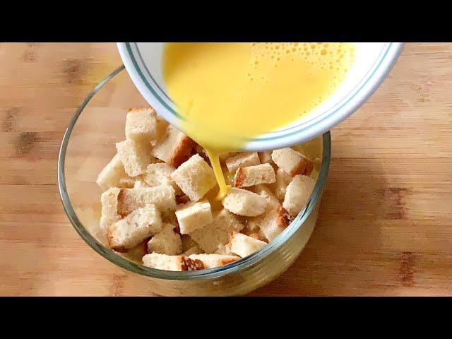 5 Minutes recipe | Mix Egg & Bread for tasty recipe | Quick and easy breakfast recipe #omelettepizza