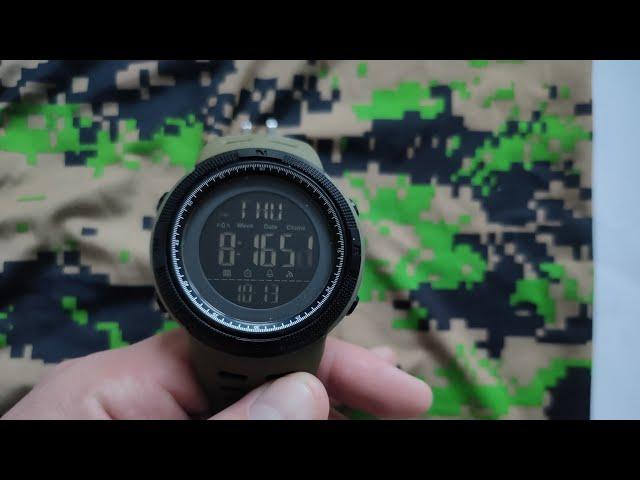 Самый популярные Skmei 1251!Частное мнение!Tactical watch 5.11