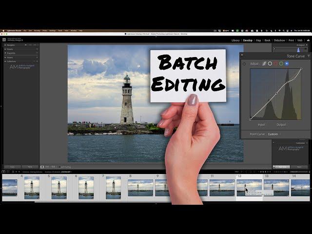 How I BATCH EDIT in Lightroom