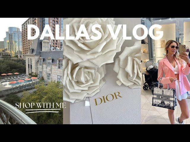 DALLAS LUXURY SHOPPING VLOG WITH MAJOR UNBOXING | DIOR, CHANEL, HERMÉS, NORDSTROM  