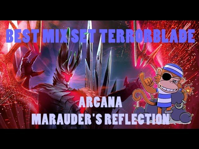 Terrorblade Best Mix Set Arcana with Marauder's Reflection Dota 2