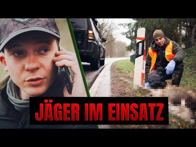 2 WILDUNFÄLLE am gleichen Tag - Jäger im Einsatz | Niklas on fire