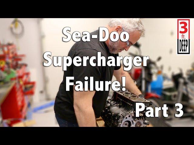 Sea Doo  Jet Ski Supercharger Failure Aftermath Part 3 of 4: Crankcase Reassembly