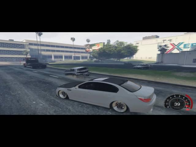 GTA V Fail VW Golf BMW E60 M5