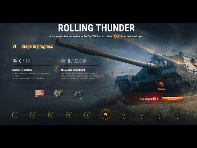 Champ in Onslaught & Grinding Grom Marathon! • World of Tanks