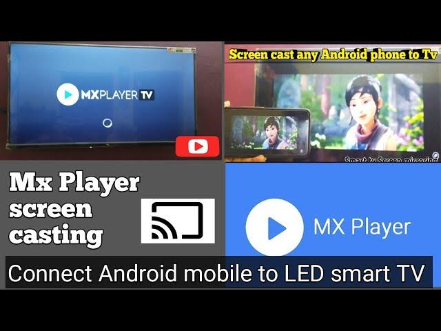 MX player screen cast | Mobile to android TV screen cast