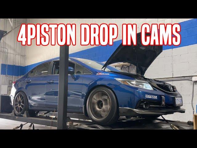 K24Z7 4Piston Drop in Cam Dyno Tune