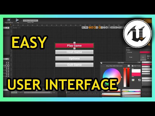 UMG Basics (How To Create UI) - [UE4 Basics Ep. 5]