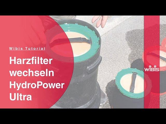 Anleitung zum Harzfilter wechseln | HydroPower ULTRA