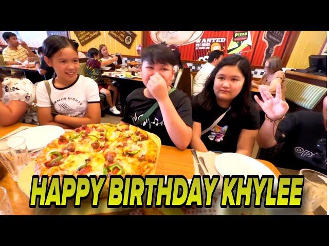 HAPPY BIRTHDAY KHYLEE…