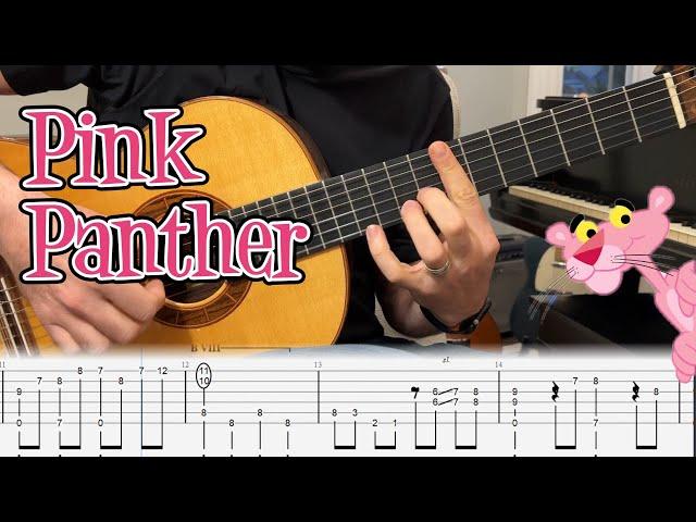 Awesome Pink Panther Theme Cover (with tabs)