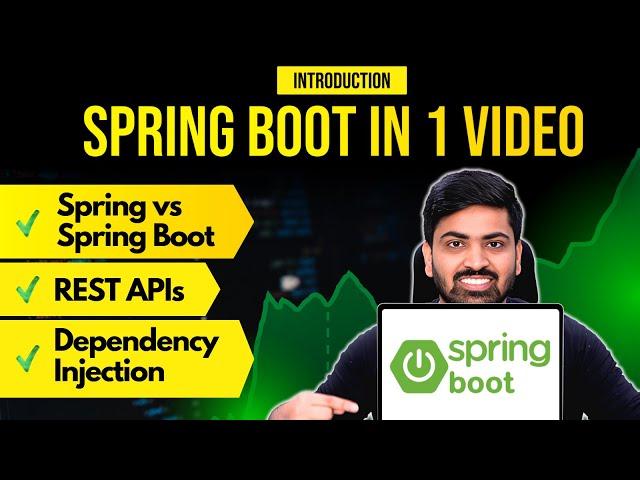 Build REST APIs in Spring Boot as a Complete Beginner | 2 Hrs Crash Course | Bootcamp