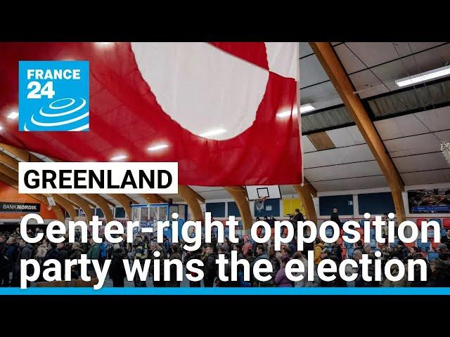 Greenland: Center-right opposition party wins the election • FRANCE 24 English