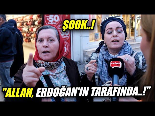 "Allah, Erdoğan'ın Tarafında..!" diyen kadın..! | Sokak Röportajları | Seçim 2023