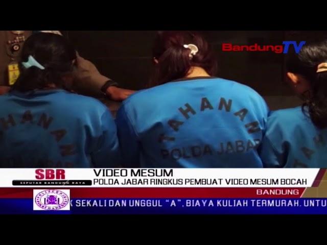 Polda Jabar Ringkus Pembuat Video Mesum Bocah | SBR | BANDUNG TV