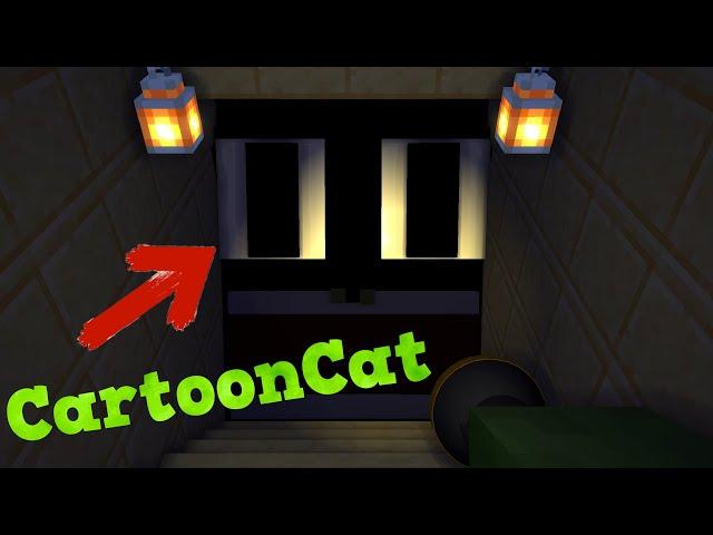 Monster School: CARTOON CAT - Minecraft Animation