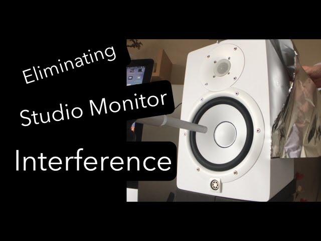 Eliminating Studio Monitor interference
