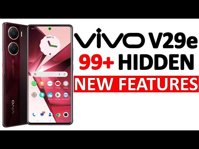 Vivo V29e 5G 99+ Tips, Tricks & Hidden Features | Amazing Hacks - THAT NO ONE SHOWS [HINDI] 