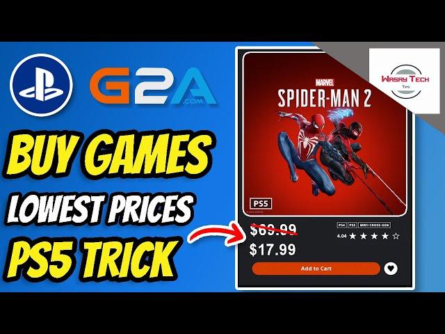 How to Buy PS5 Games Cheaper 2024 | How to Buy PlayStation Games at Low Prices