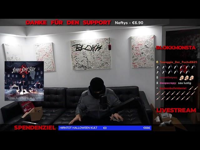 BLOKKMONSTA Livestream | Deutschrap 2000er React | Fanfragen | Verlosungen