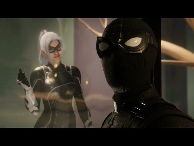 Spider-Man Reunites with Black Cat (Stealth Suit Walkthrough) - Marvel's Spider-Man