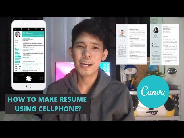 Paano Gumawa ng RESUME gamit ang CELLPHONE? | How To Make Resume Using Cellphone in 2021