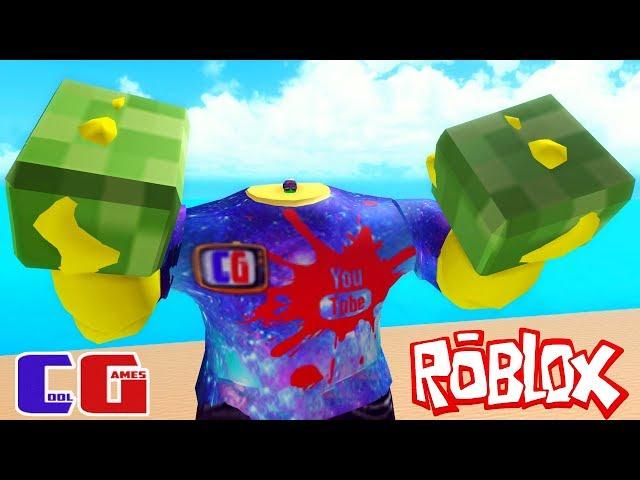 I BECAME EVEN MORE! A BOXING SIMULATOR in Roblox #3 Video for kids Battle cartoon heroes