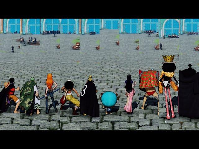 One Piece Pirate Warriors 4 - All Straw Hat Pirates Complete Moveset