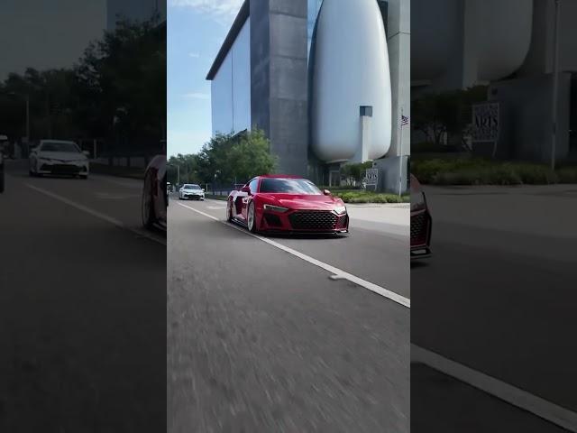 Another day in downtown with @premierauto  #audir8