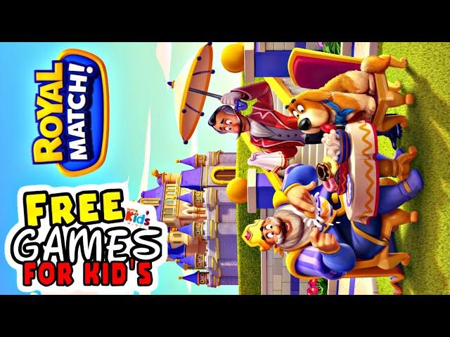 Royal Match Gameplay Review | Games For Kids | Official Dream Games