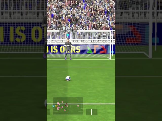 Saved the penalty #pes #pesfootball #football #efootball #fifa #pesfootball #keepsupporting