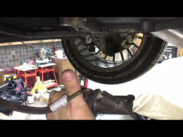 how to bleed stubborn BMW clutch hydraulics