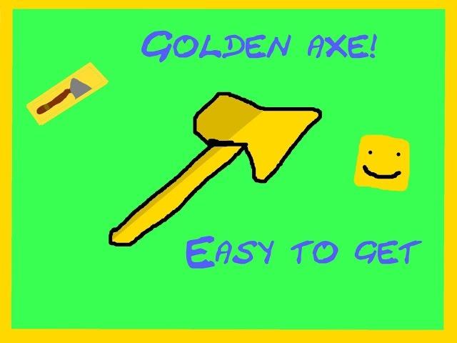 HOW TO GET GOLDEN AXE IN LUMBER TYCOON 2