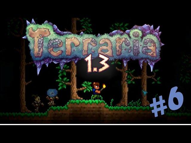 Terraria 1.3.0.8 Прохождение: #6 - Глаз Ктулху и Метеорит