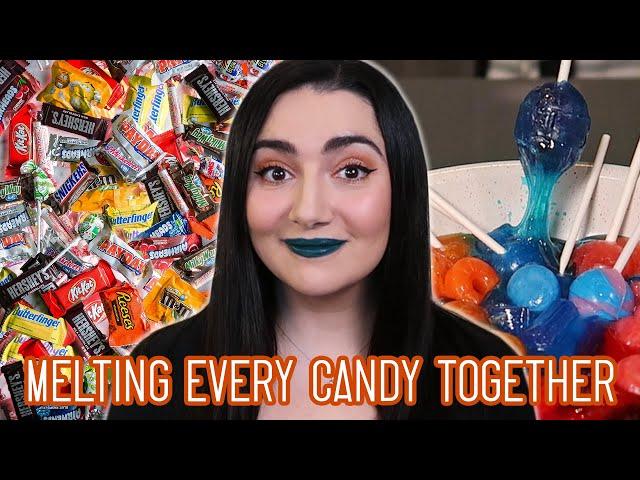 I Melted Every Halloween Candy Together