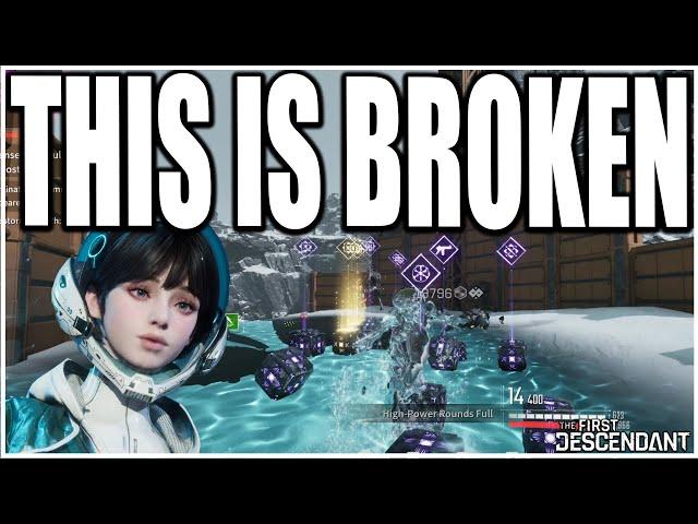 THE MOST BROKEN FARM IN THE FIRST DESCENDANT & YOU SHOULD BE DOING IT! (Easy Valby Build Breakdown)