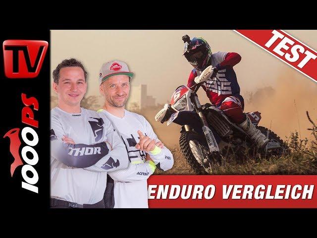 Enduro Vergleichstest - Yamaha WR 250F vs Beta RR 350 Racing