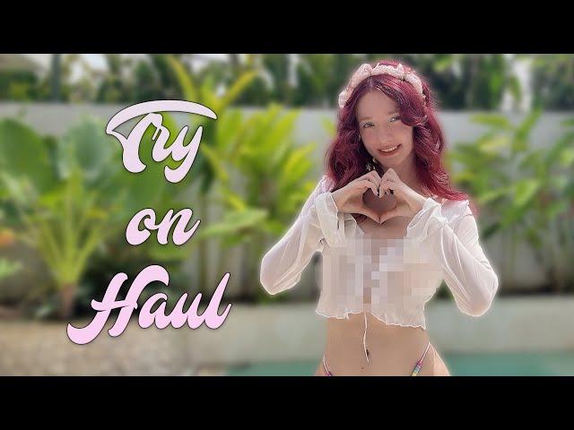 4K Alice's See-Through Layering Styles | Fun Outfit Try On Haul
