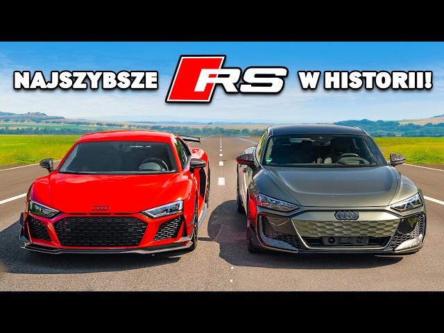 Wyścig najszybszych Audi RS W HISTORII