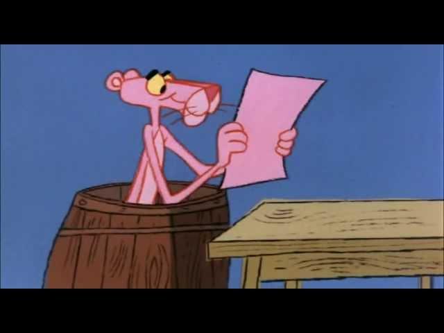 Pembe Panter Çizgi Film Türkçe The Pink Blueprint HD 1080p