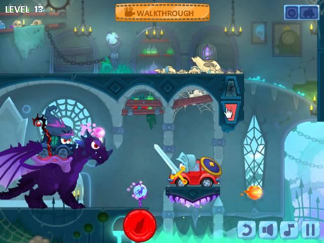 Wheely 6 Fairytale Dream Tale WALKTHROUGH Level 13