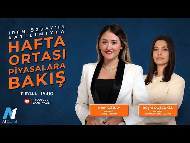 Hafta Ortası Piyasalara Bakış | Büşra Gözlüklü & İrem Özbay