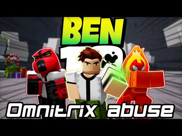 What If BEN 10 Plays The Strongest Battlegrounds... | ROBLOX #ben10