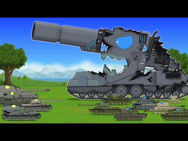 GROX and ATTACK OF THE DEAD! - Cartoons about tanks