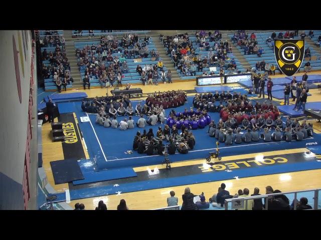 Gustavus hosts 2018 WIAC/NCGA Gymnastics West Regional (Multi-Cam)