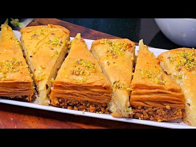 Dry fruit baklava easy | famous middle eastern dessert | baklava diwali sweet | dessert recipes